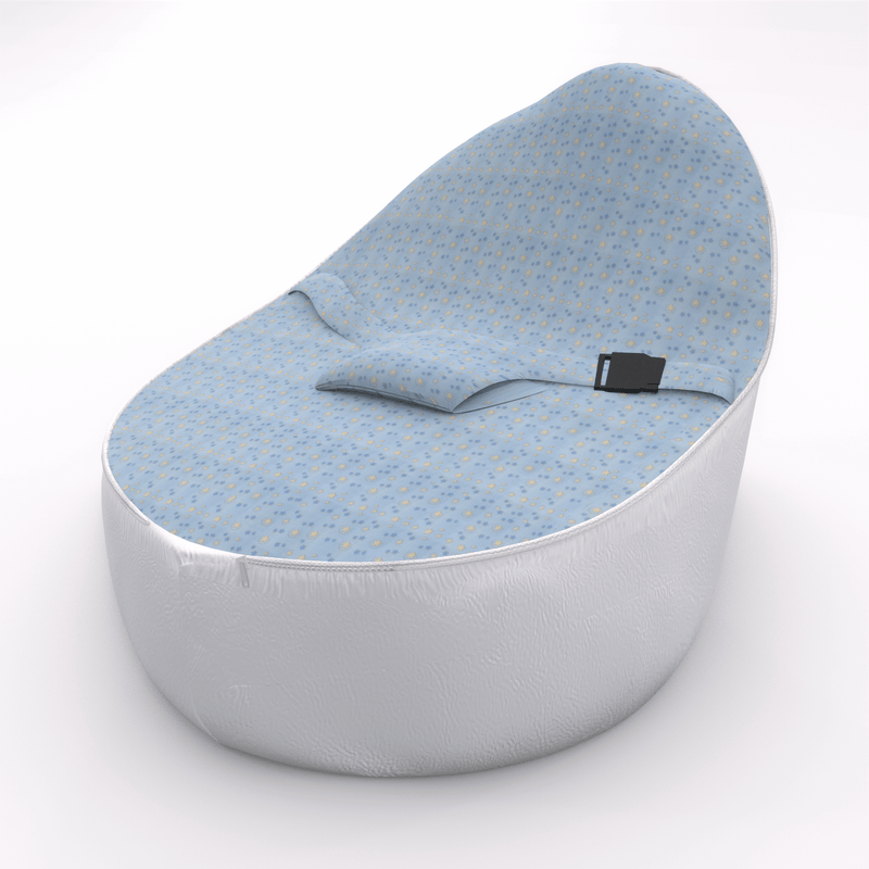 Fotoliu puf bean bag 2in1 pentru bebe -Mommies.ro -