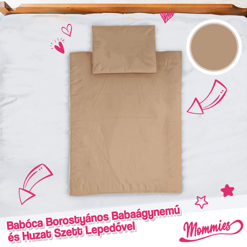 Set de lenjerie de pat pentru bebeluși cu chihlimbar (5 piese) - Mommies.ro -