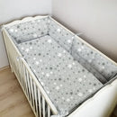 Setul de pătuț pentru copii (saltea, cearșaf si barieră de protecție)