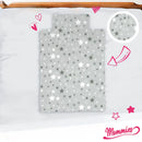 Setul de lenjerie de pat pentru bebeluși cu chihlimbar (5 piese)