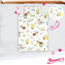 Setul de lenjerie de pat pentru bebeluși cu chihlimbar (5 piese)