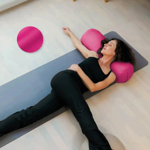 Pernă de Yoga Cilindrică Tip Bolster
