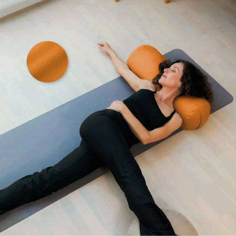 Pernă de Yoga Cilindrică Tip Bolster