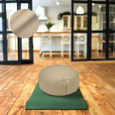 Pernă de Yoga & Meditație, cu Umplutură Ecologică de Spelta