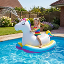 Unicorn gonflabil uriaș cu pulverizator