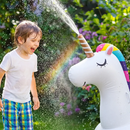 Unicorn gonflabil uriaș cu pulverizator