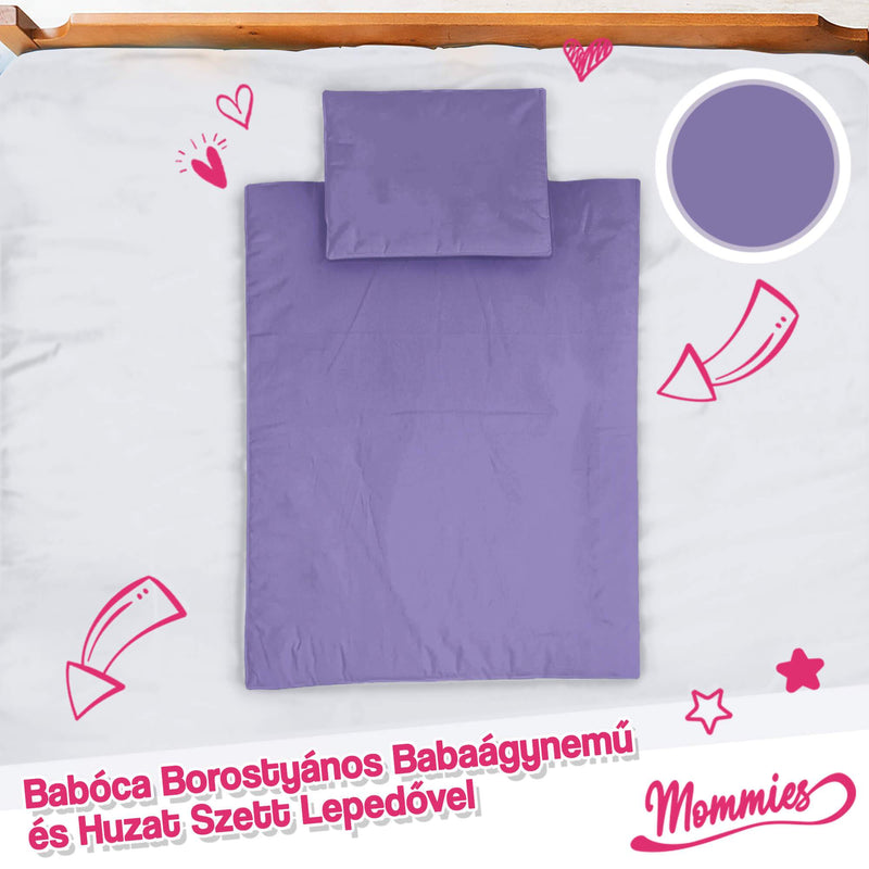 Set de lenjerie de pat pentru bebeluși cu chihlimbar (5 piese) - Mommies.ro -