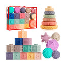 Set Montessori de jucării senzoriale moi