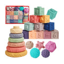 Set Montessori de jucării senzoriale moi