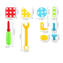 Jucarie cu suruburi si piulite